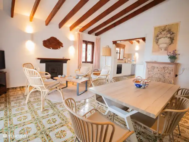 Casa Fon Sana en España, Costa Blanca, Moraira - casa vacacional Sala de estar