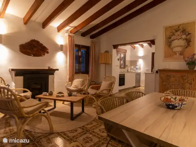 Casa Fon Sana en España, Costa Blanca, Moraira - casa vacacional Sala de estar