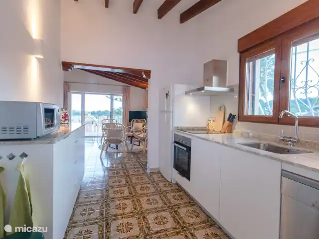 Casa Fon Sana en España, Costa Blanca, Moraira - casa vacacional cocina