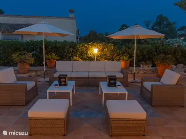 Casa Fon Sana en España, Costa Blanca, Moraira - casa vacacional Salón terraza