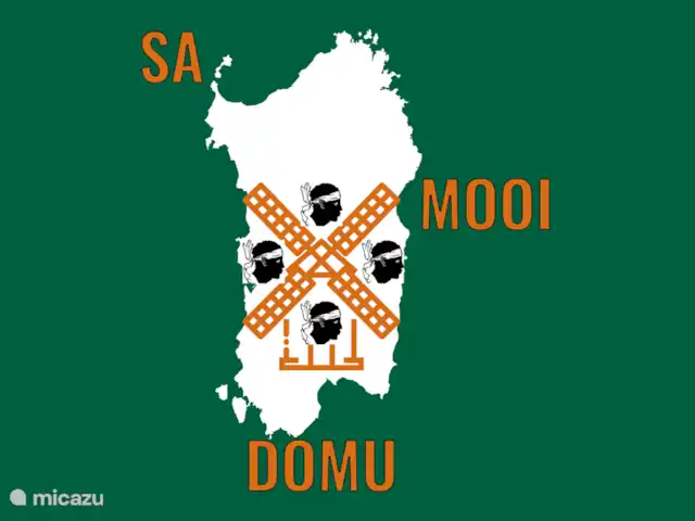 apartamento en Italia, Cerdeña, Pula – Sa Mooi Domu Nuestro logo, una combinación de influencia holandesa y sarda