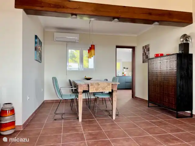 Casa Ça Va huren in Spanje, Costa Blanca, Moraira - villa Eethoek in de woonkamer bovenverdieping, bevindt zich tussen de keuken en buitenterras.