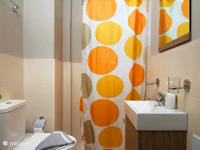 Villa Ipérion | Grèce, Crète, Agia Triada - villa Salle de bain avec douche et toilette
