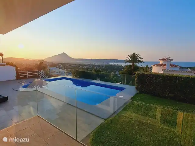 Casa Daniela | Espagne, Costa Blanca, Jávea - maison de vacances Chambre principale 1 vue sur la piscine et la mer