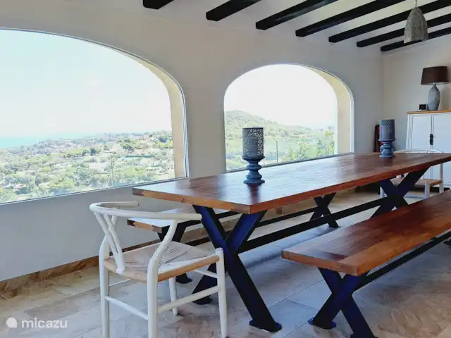 Casa Daniela | Espagne, Costa Blanca, Jávea - maison de vacances Salle à manger et vue sur la mer
