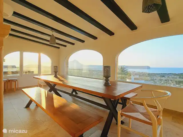 Casa Daniela | Espagne, Costa Blanca, Jávea - maison de vacances Salle à manger et vue sur la mer