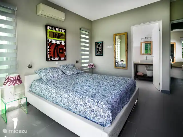 Curazao frente al mar / Bungalow Lagoon en Curazao, Curazao Centro, Piscadera - bungaló Segundo dormitorio con paso a baño privado / WC