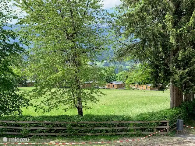La vista desde el chalé