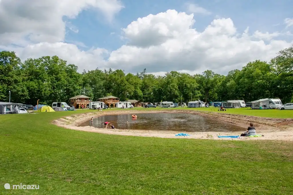 Naturteich, wo man auch schwimmen kann