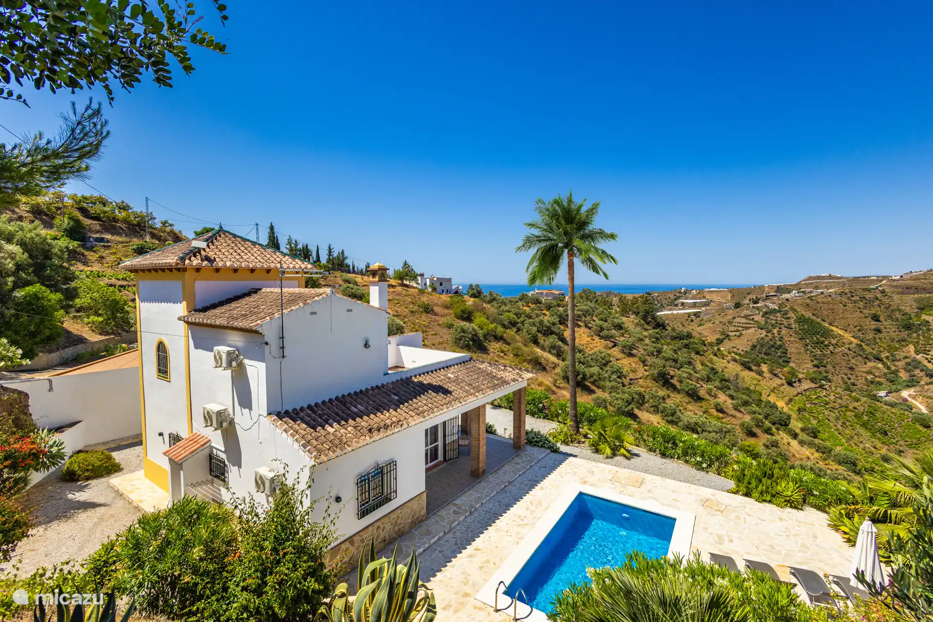 villa, Salobrena, Andalousie, Espagne - Villa Regazo Andaluz-15 min de la mer