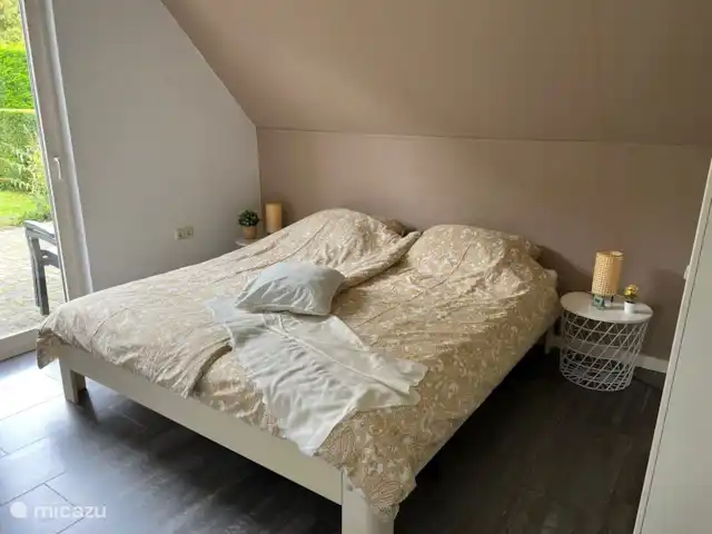 Bungalow de luxe en pleine nature | Pays-Bas, Limbourg, Posterholt - maison de vacances Chambre en bas
