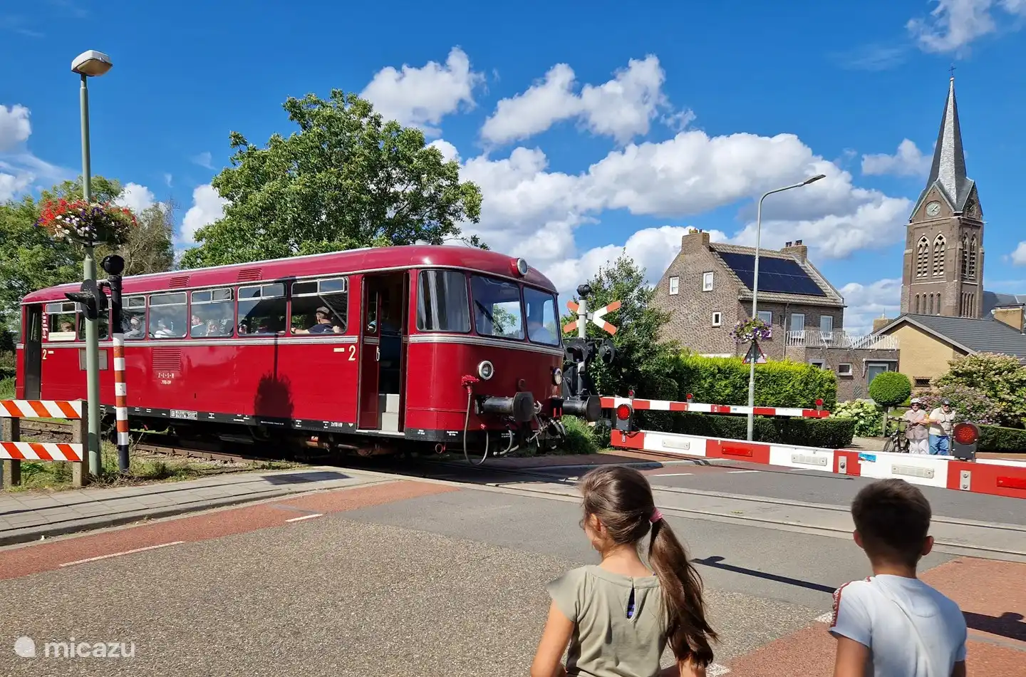 Dieselzug in Bocholtz 4 km. von Steefs Ferienhaus