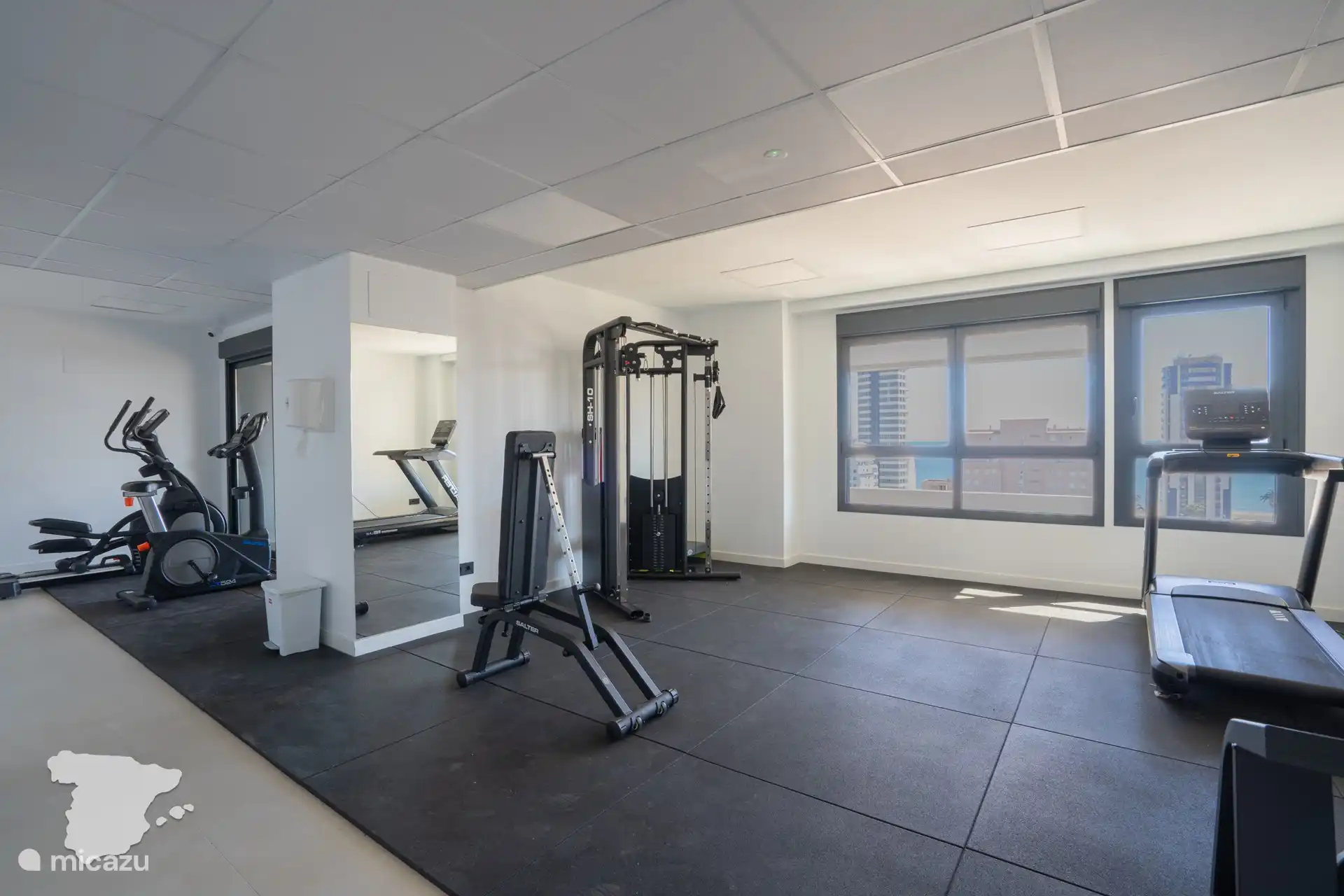 Espace fitness commun - Vous devez réserver, nous pouvons vous aider
