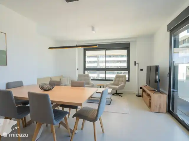 Alexia | Espagne, Costa Blanca, Calpe - appartement Salle à manger et coin TV