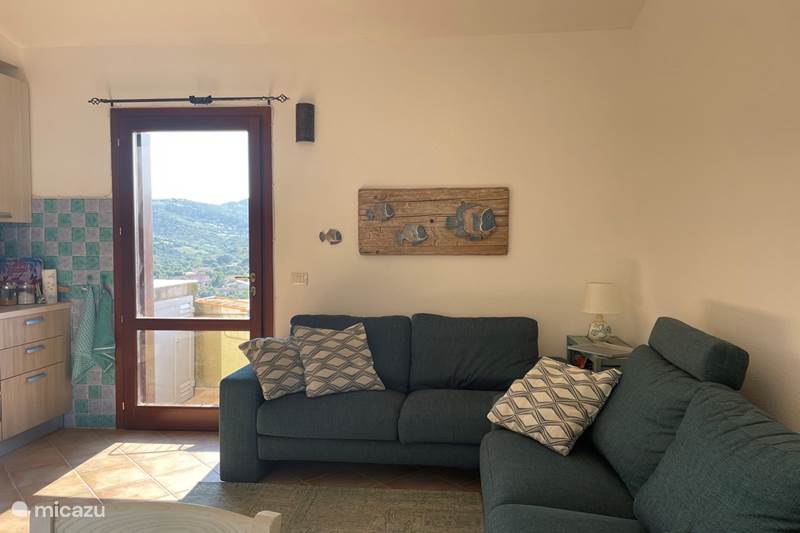 Vakantiehuis Italië, Sardinië, San Lorenzo Appartement Appartement met fantastisch uitzicht