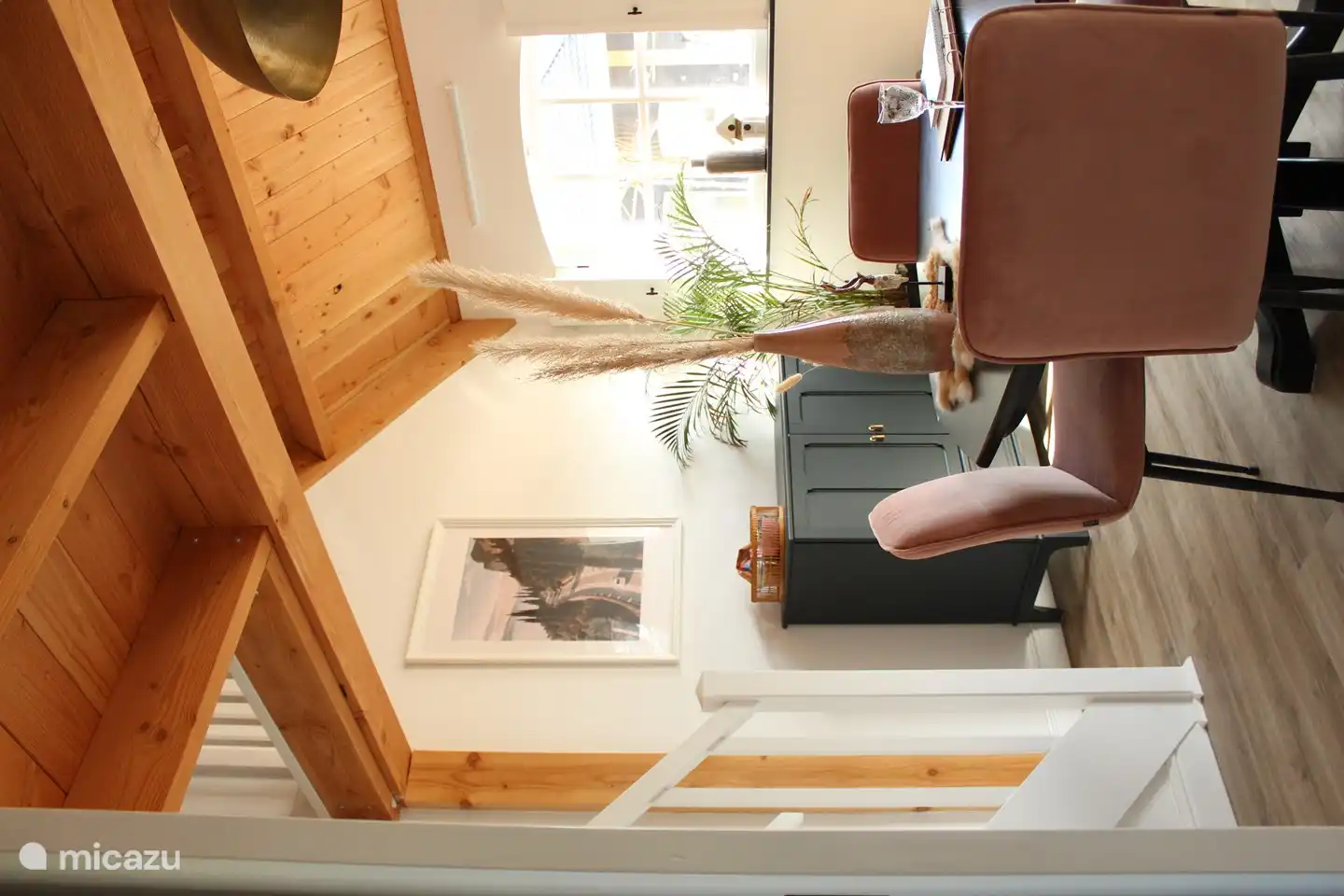 Zithoek vanuit slaapkamer