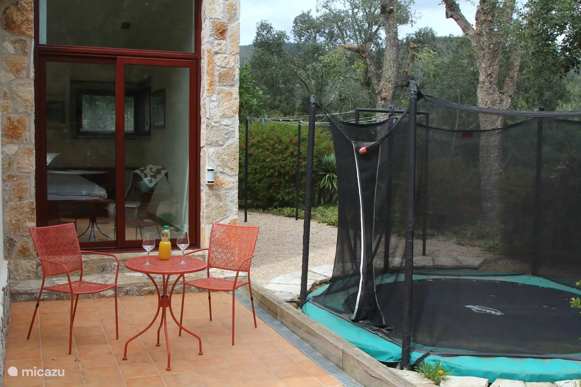 Terrasse im Hauptschlafzimmer 1