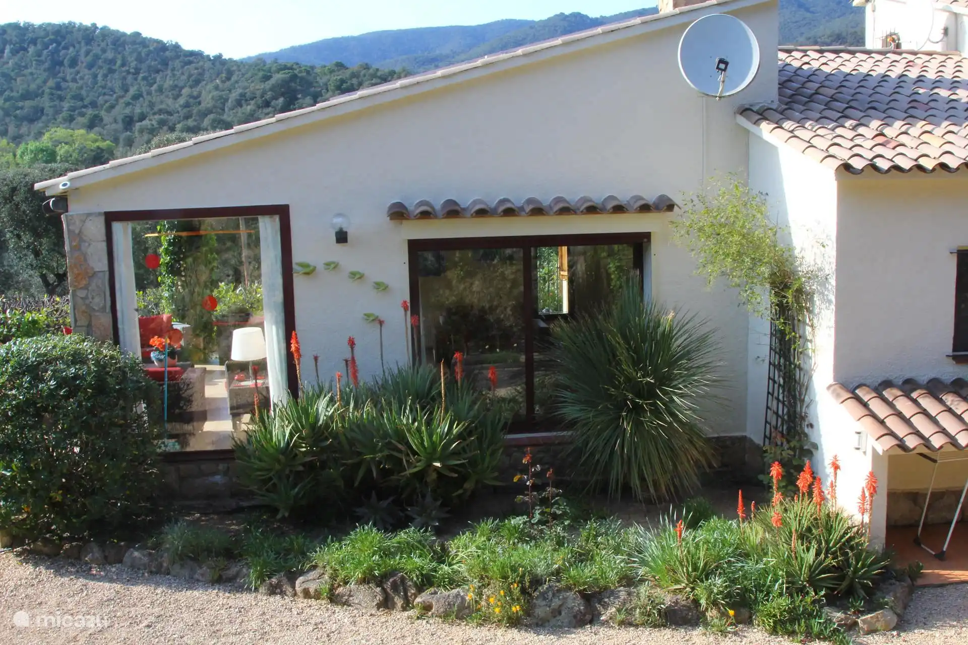 Garten beim Wohnzimmer