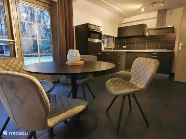 Location de Vacances Pays-Bas, Overijssel, Lemele, maison de vacances - Le bleu chiné Merveilleuse cuisine pour savourer un délicieux petit déjeuner, déjeuner ou dîner.