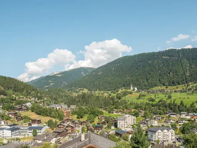 Location de Vacances Suisse, Valais, Fiesch, appartement - Chaldemon Vue d'été