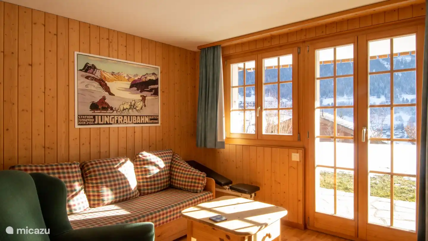 The ground floor has a second living room TV room