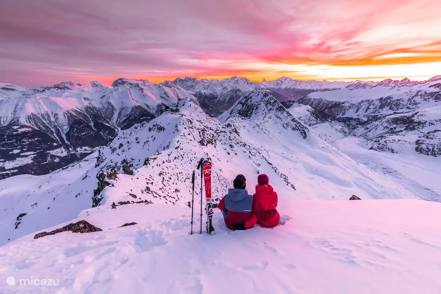 Winter sports in the Aletsch Arena