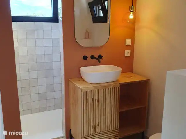 Perla en la montaña en España, Costa Blanca, La Nucía - casa pequeña  Baño