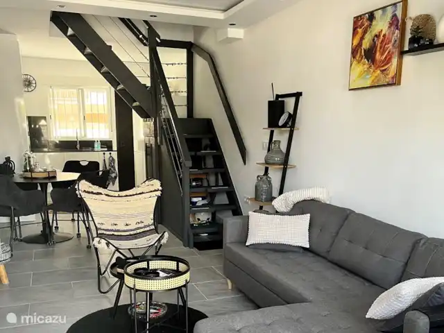 Fantastische woning bij het strand huren in Spanje, Costa Blanca, Santa Pola - vakantiehuis Woonkamer