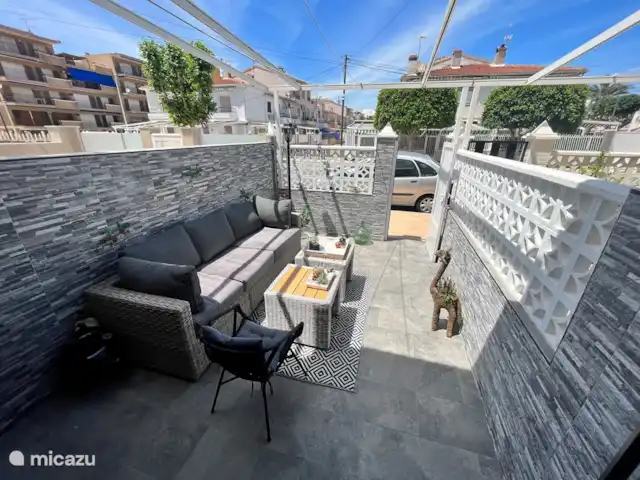 Fantastische woning bij het strand huren in Spanje, Costa Blanca, Santa Pola - vakantiehuis Terras