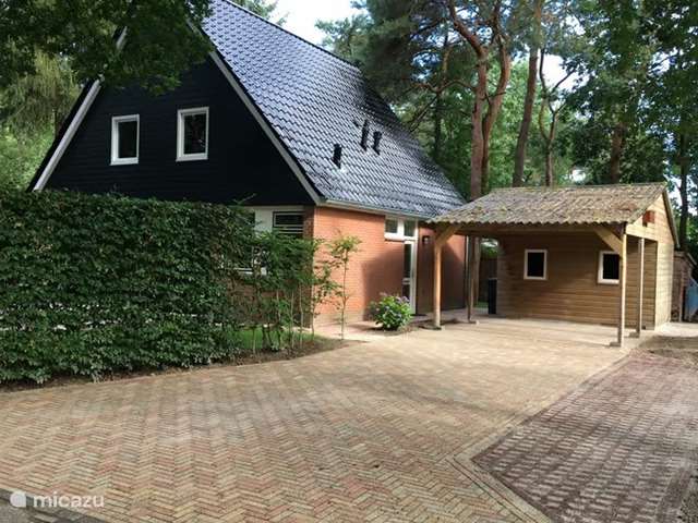 Vakantiehuis Nederland, Drenthe, Spier - vakantiehuis Luxe boshuis in hartje Drenthe