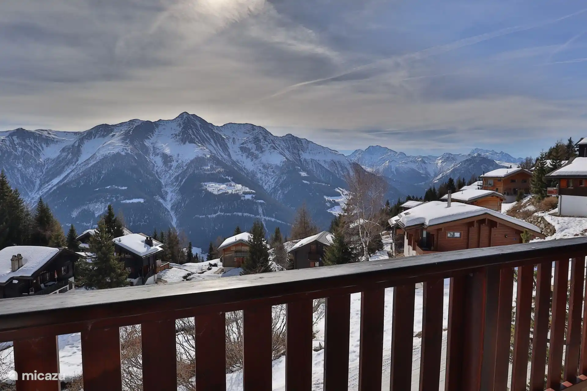 Uitzicht balkon Am Bühl