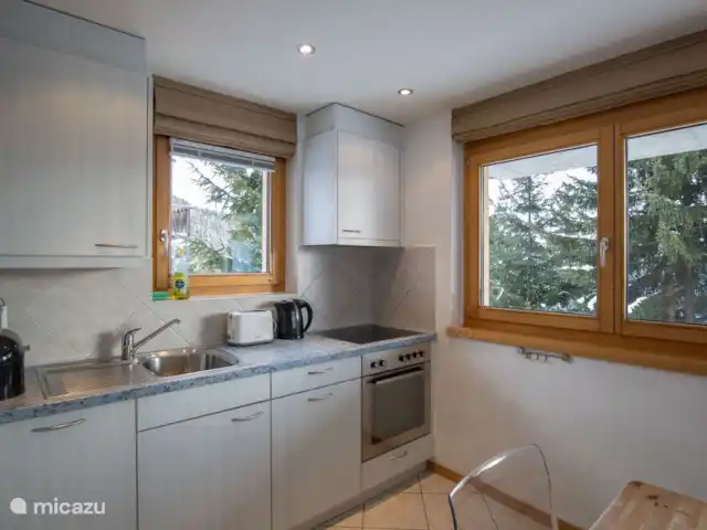Bettmerlodge | Suisse, Valais, Bettmeralp - appartement Séjour avec cuisine ouverte