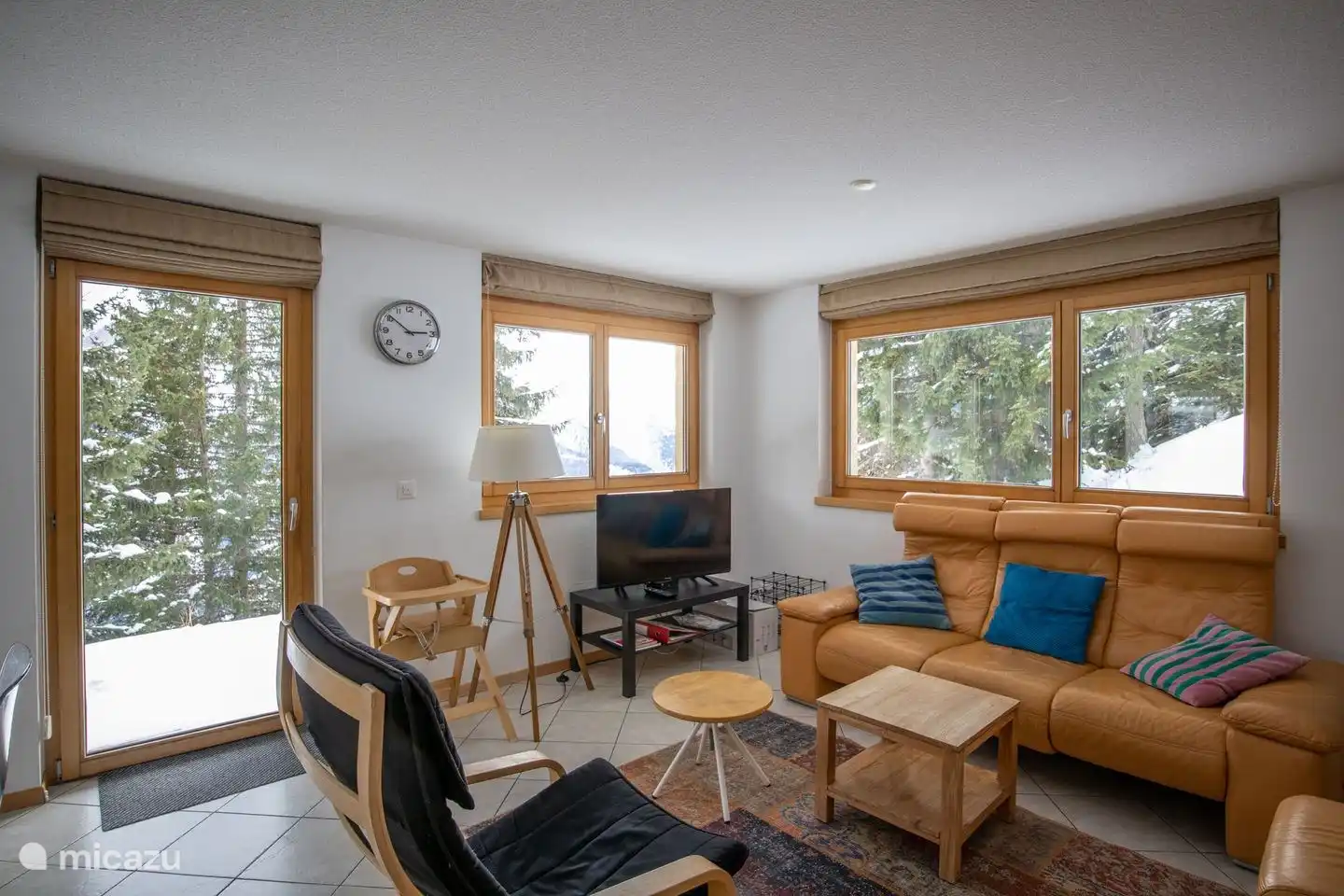 4-kamer chalet-appartement met terras en tuin met barbecue.