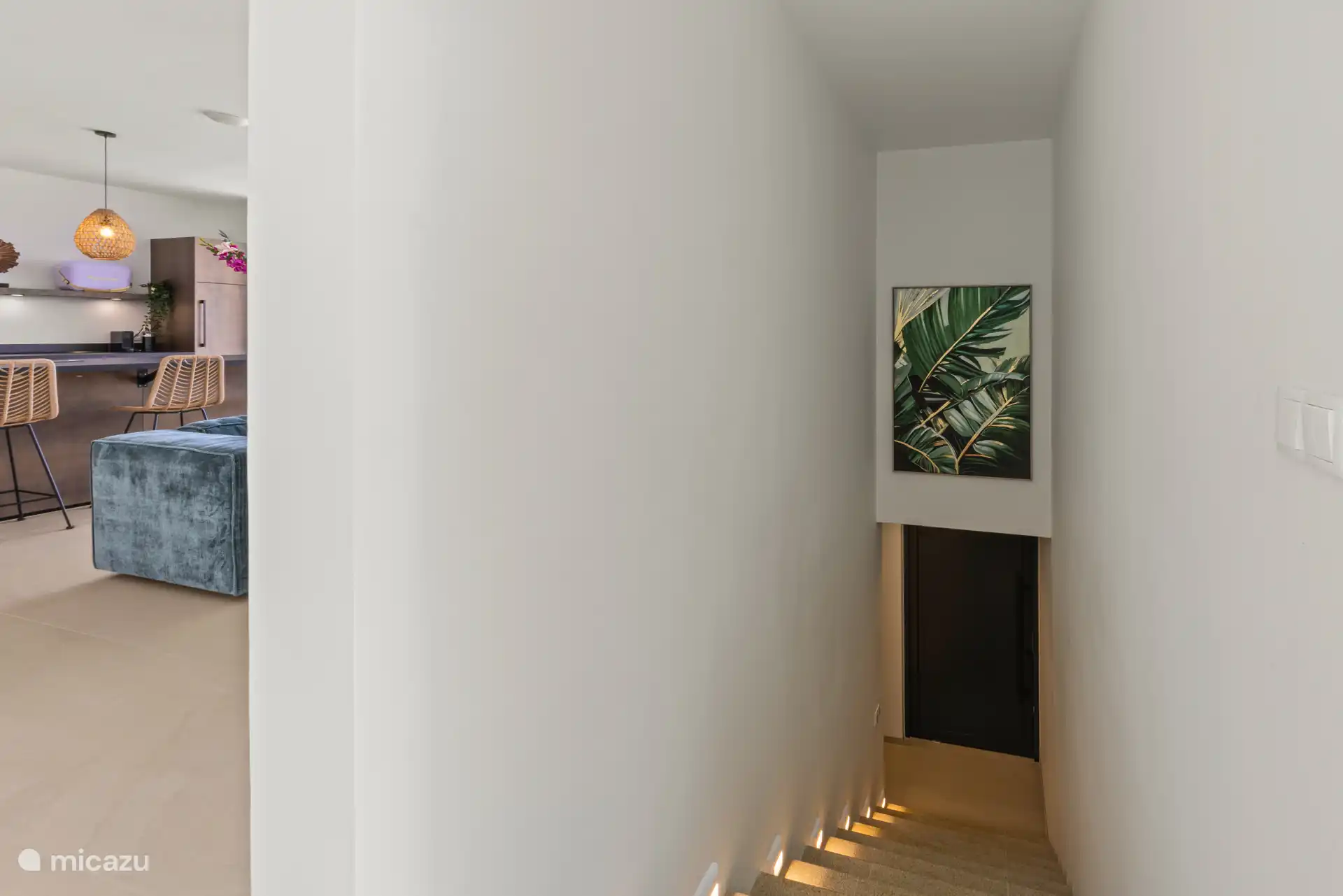 Hallway down to the 3 bedrooms and laundry room