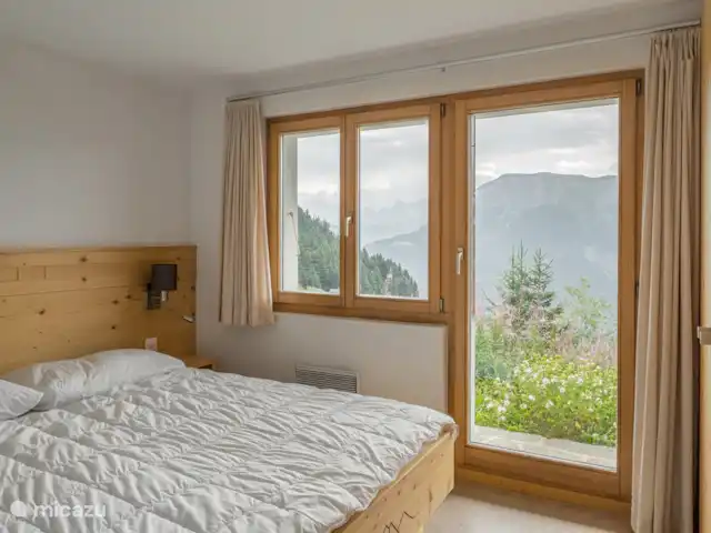 Location de Vacances Suisse, Valais, Bettmeralp, chalet - UVA Chambres avec lits doubles
