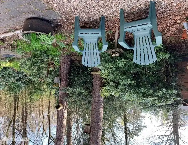 een tweede zitje, in de ochtendzon