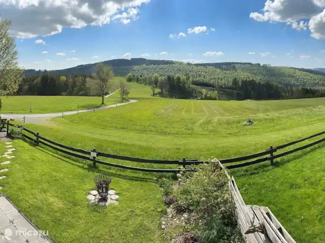 Casa Aktiv Winterberg PanoramaAppart en Alemania, Sauerland, Winterberg - apartamento Vista desde el balcón