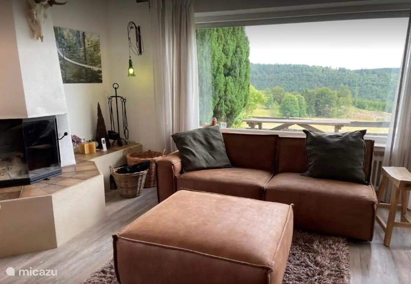 Living room garden apartment