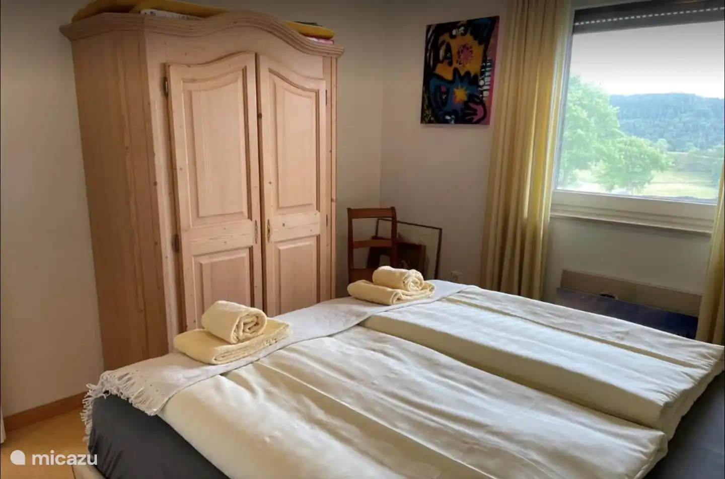 bedroom garden apartment