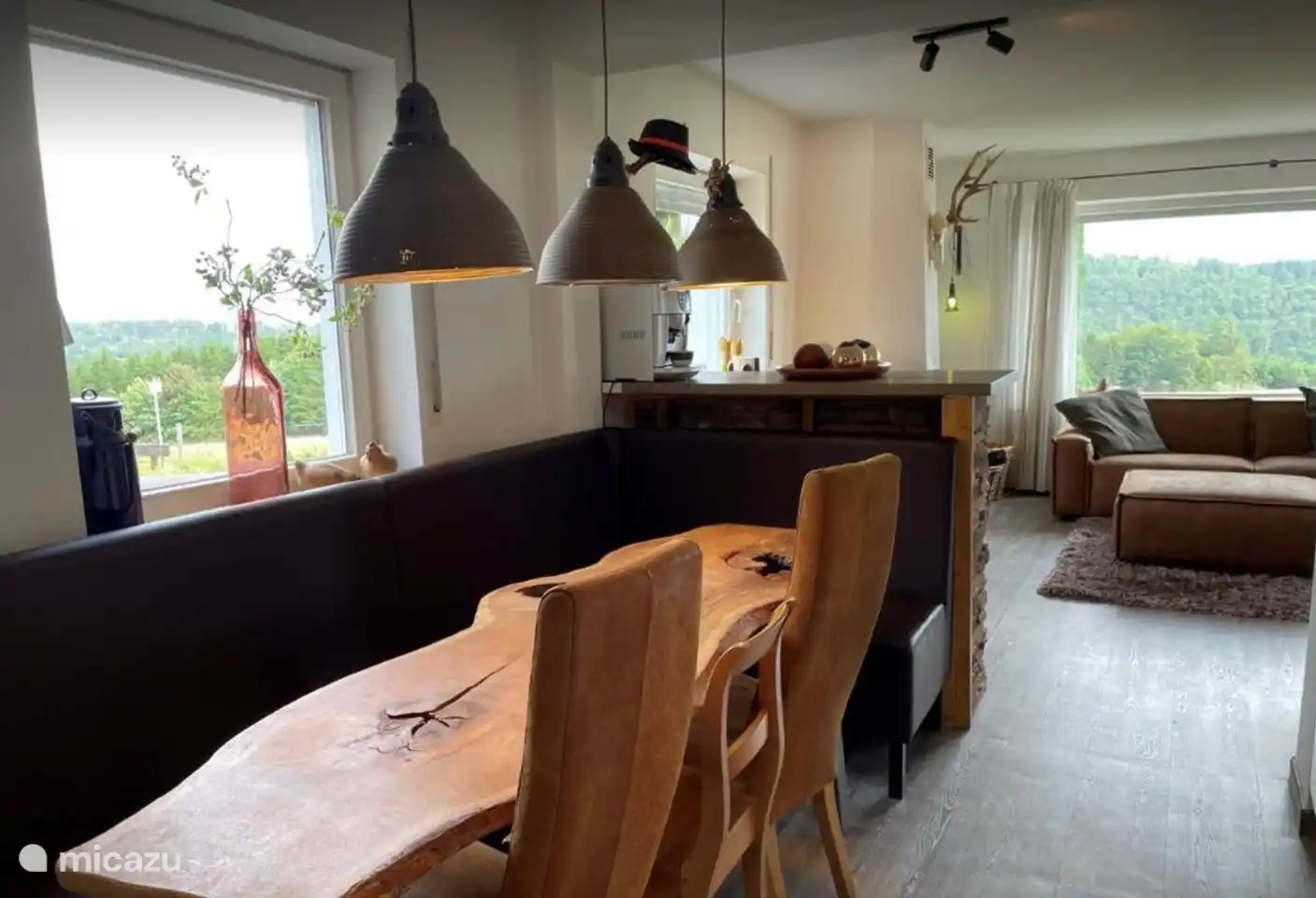 Dining room garden apartment