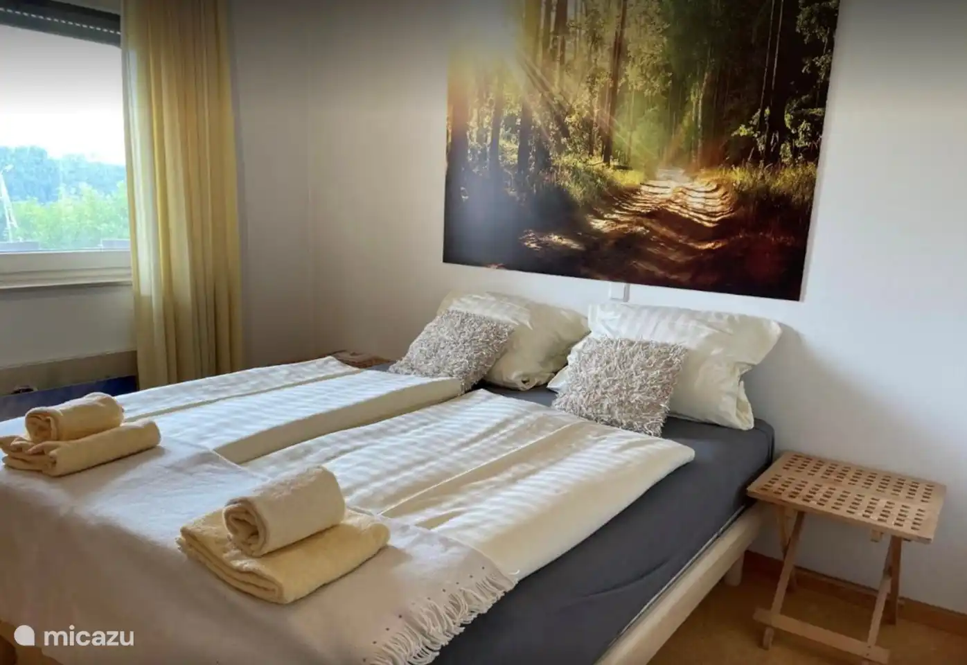 bedroom garden apartment