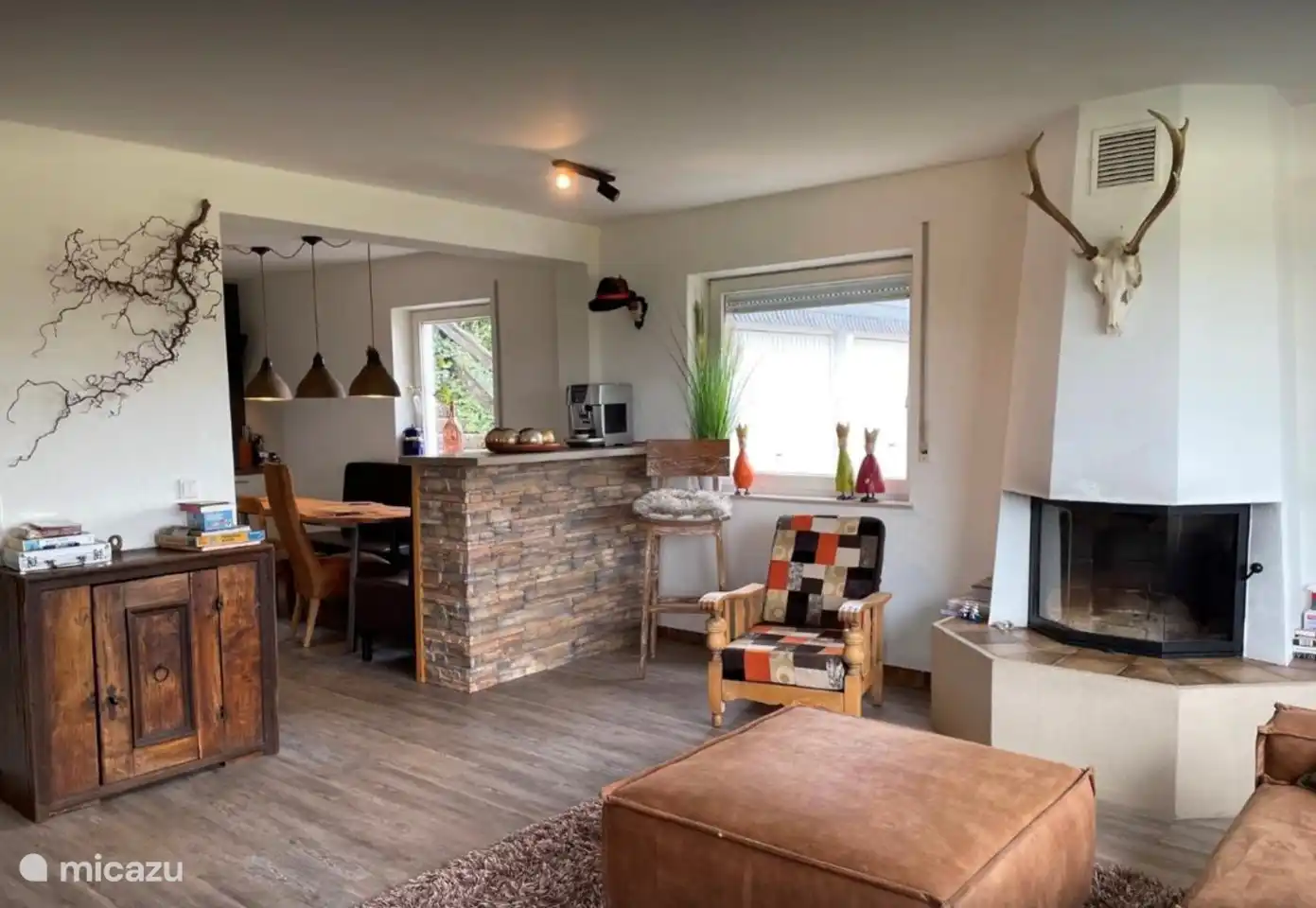 Living room garden apartment