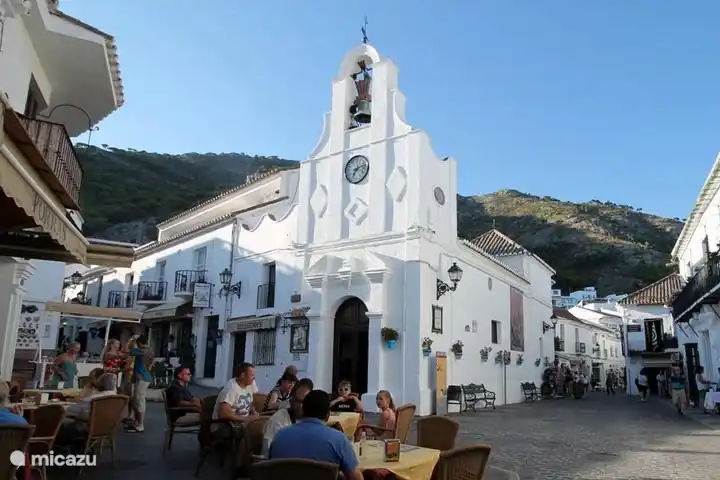 Mijas Pueblo, también conocido como el Pueblo Blanco.