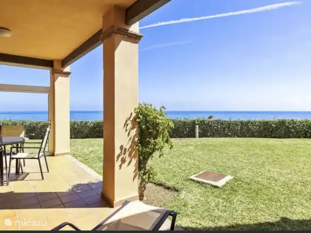 Résidence La Joya avec vue mer | Espagne, Costa del Sol, Mijas Costa - appartement photo prise depuis la terrasse de la chambre parentale