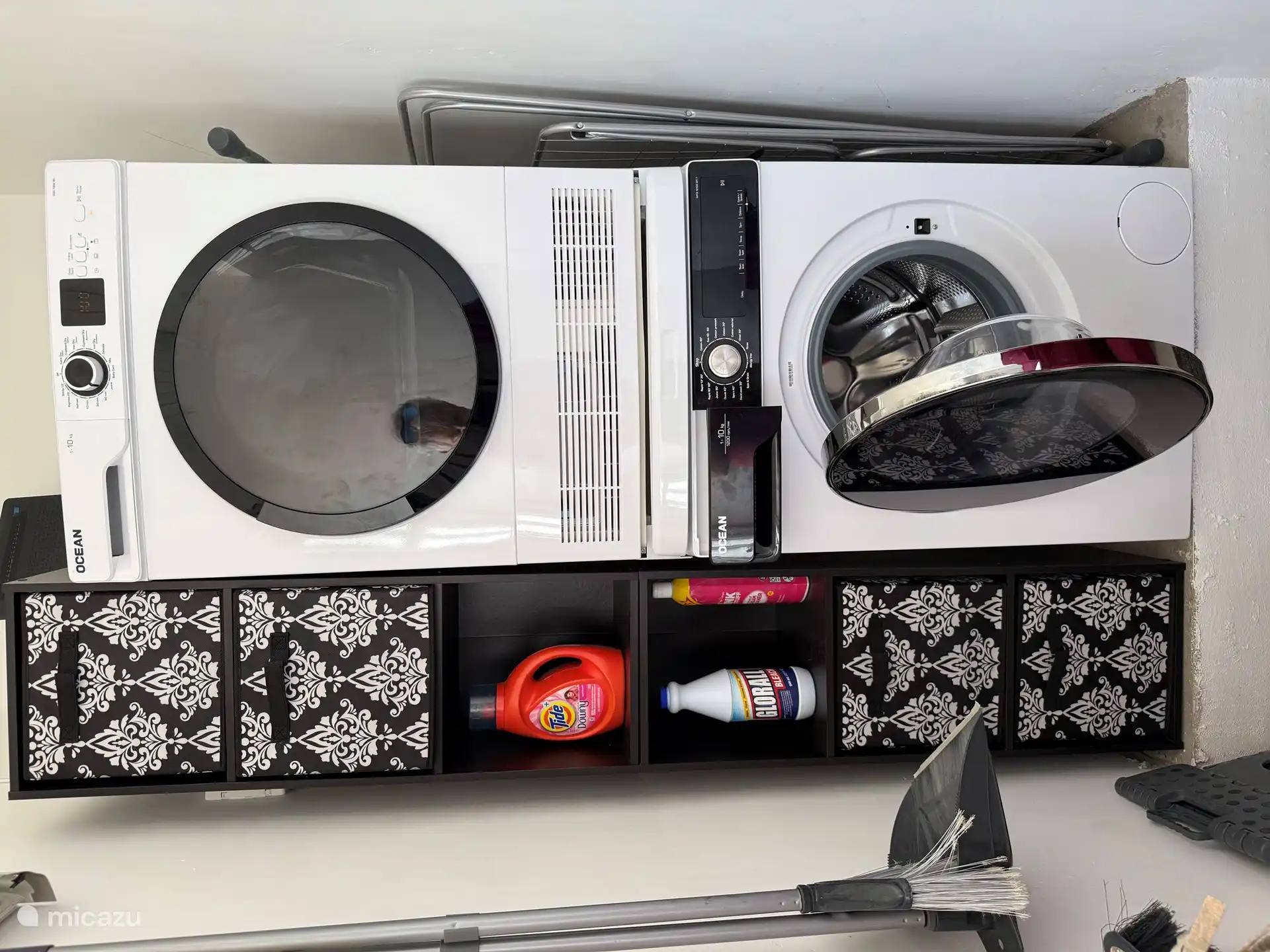 Laveuse et sécheuse