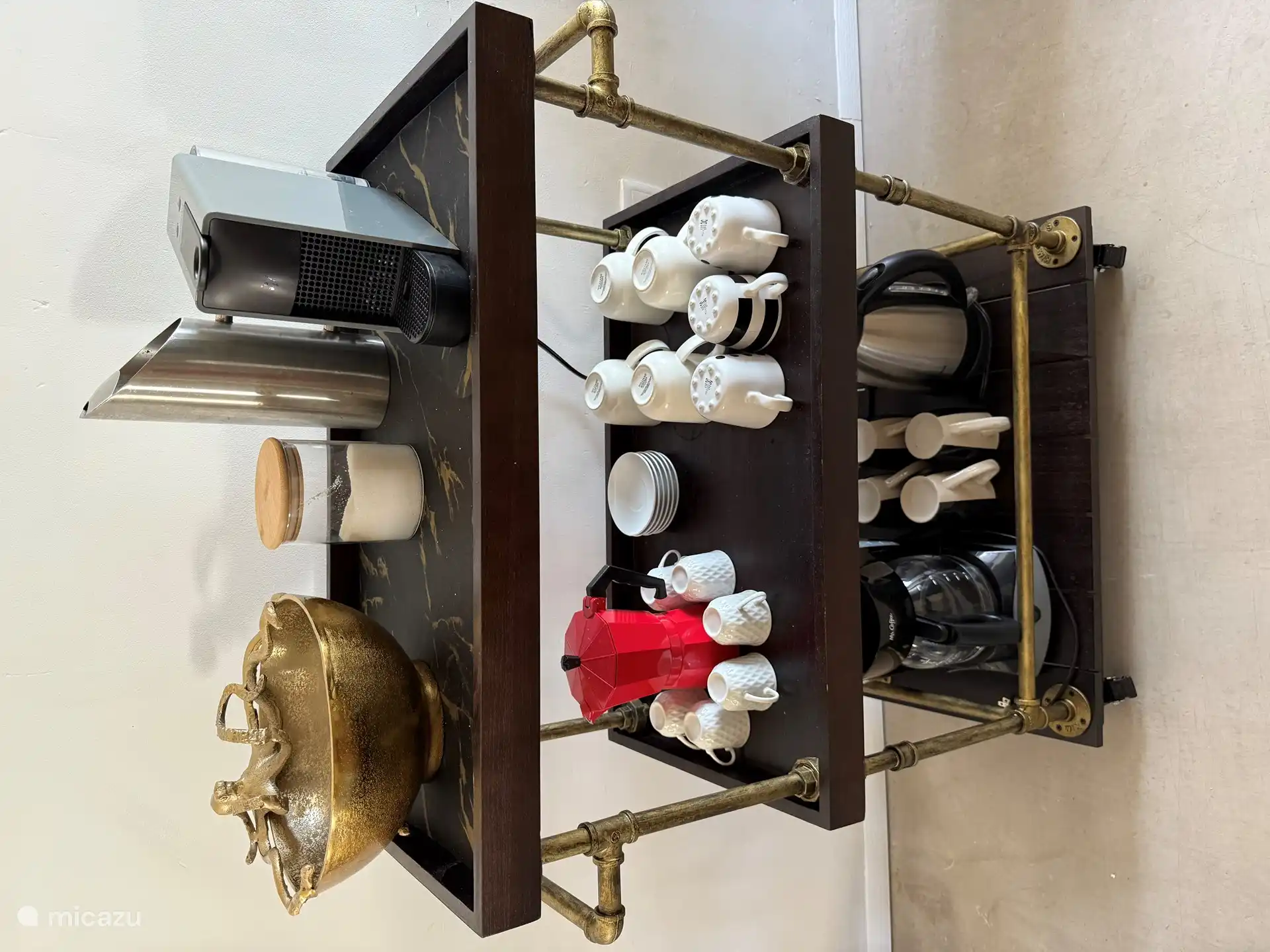 Station de café, machine Nespresso