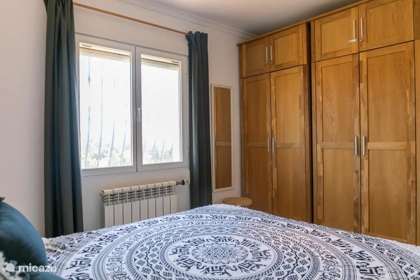 La chambre avec lit double