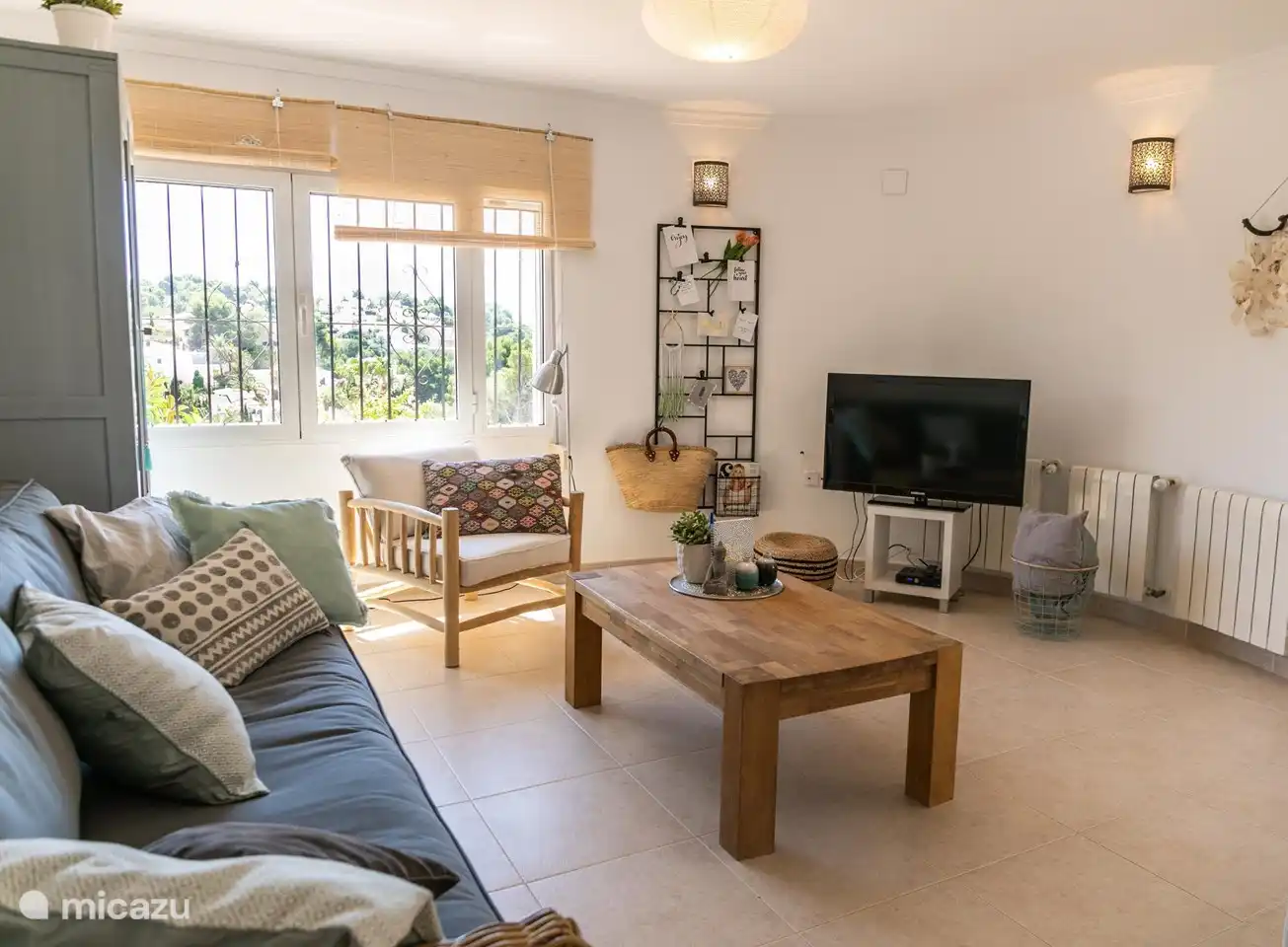 Salon avec télévision