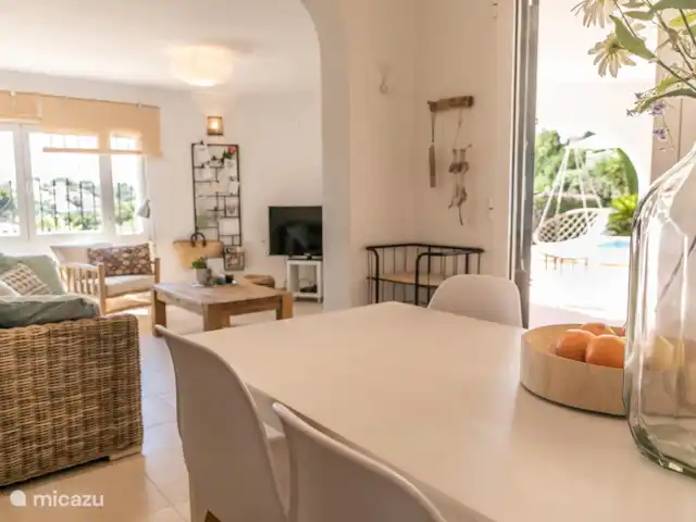 Villa la Siësta huren in Spanje, Costa Blanca, Moraira - vakantiehuis Woonkamer en eethoek