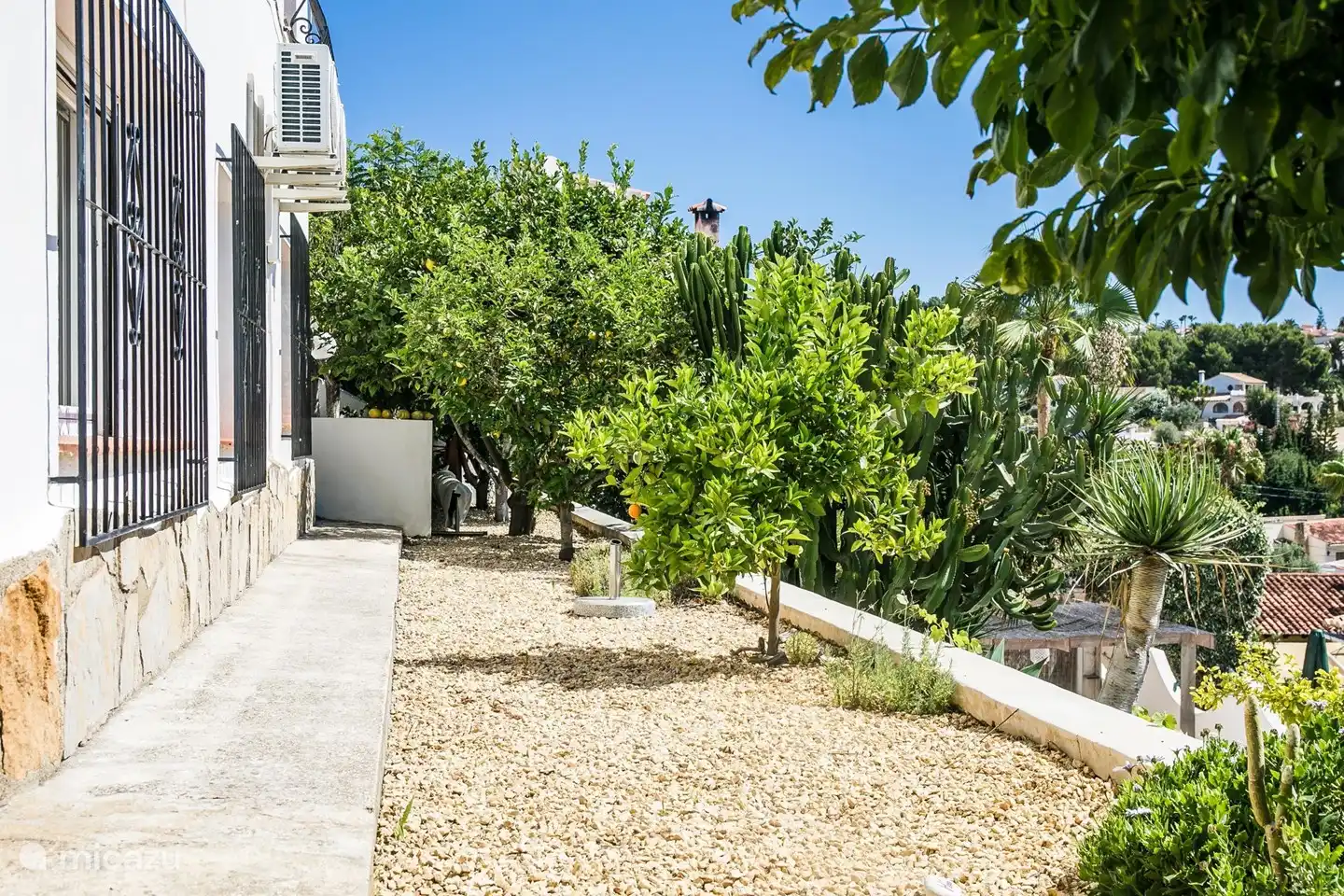 Le jardin de la villa